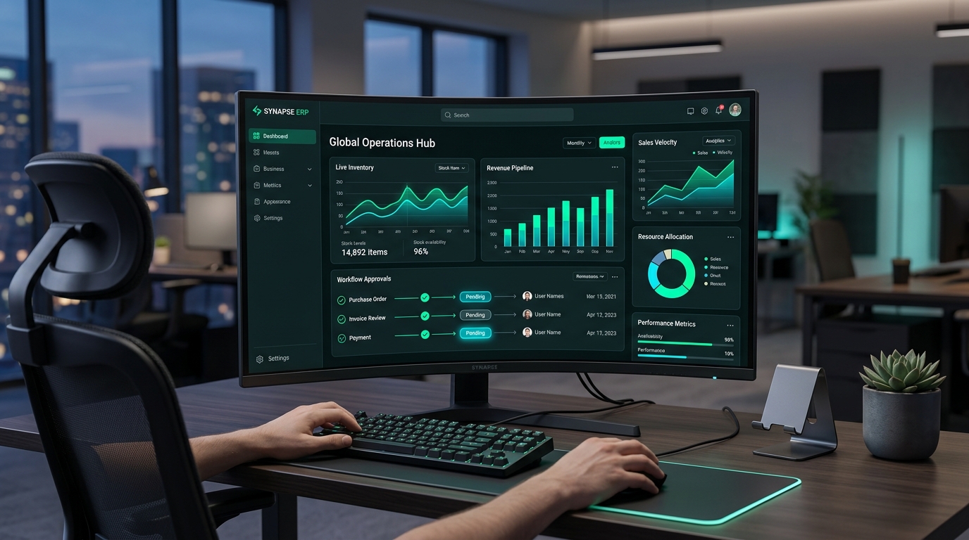 Custom Enterprise Business Software & ERP Platform